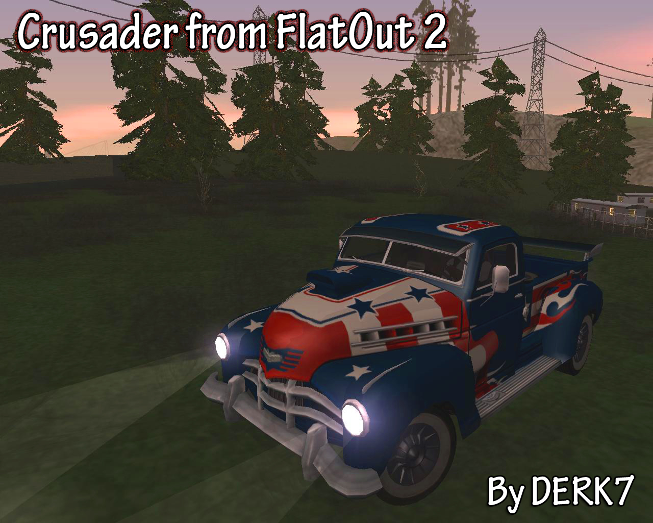 Crusader from FlatOut 2 - Автомобили / Cars (SA) - Falcon-Lair.com