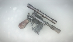 "Han Solo's DL-44 Heavy Blaster Pistol"