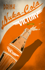 nuka cola victory advertisement By laggycreations d4girxq
