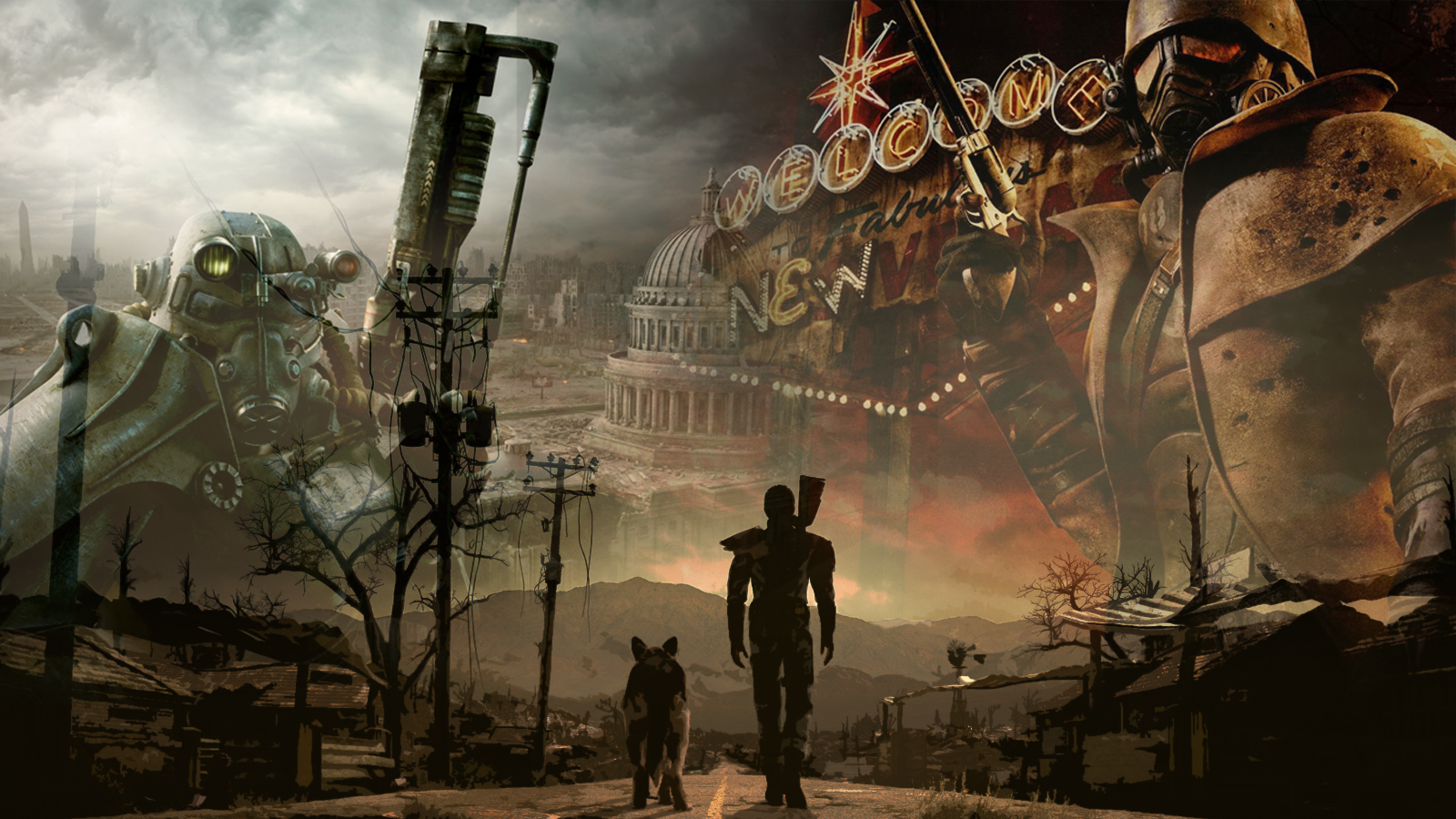 Fallout new sfw. Fallout 3 Tale of two Wastelands. Фоллаут Tale of two Wastelands. Фоллаут 3 Пустошь. Tale of two Wastelands Fallout New Vegas.